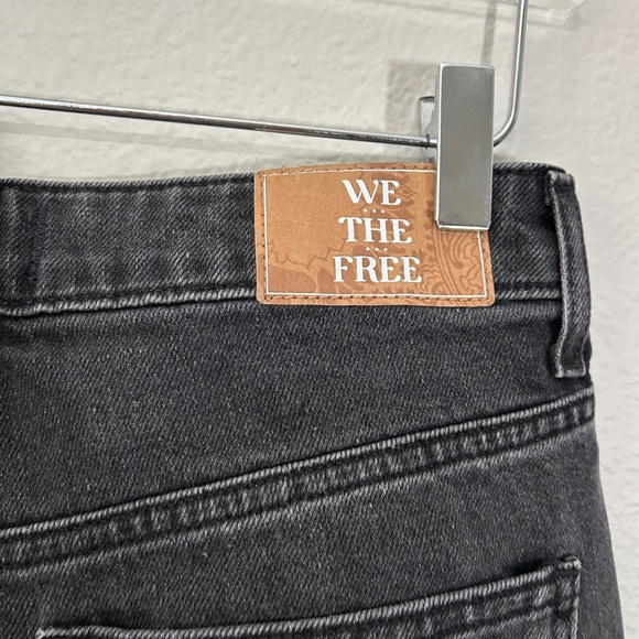 We The Free size 29 The Pacifica high rise slim straight leg jeans charcoal - Picture 7 of 12